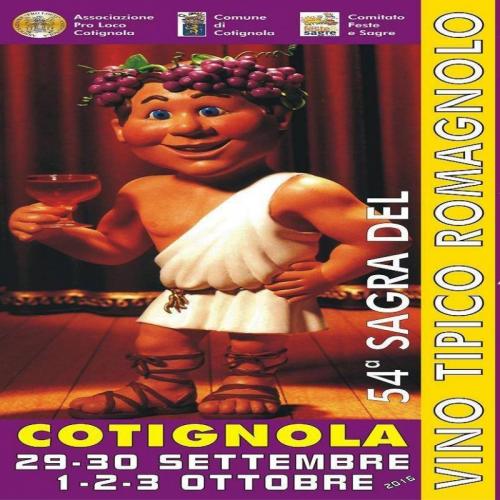Sagra del vino tipico Romagnolo: Cotignola dal 29/09 al 2/10/2016